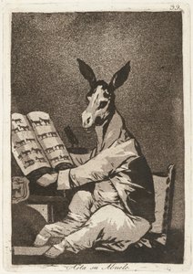 En zo was zijn grootvader door Francisco de Goya