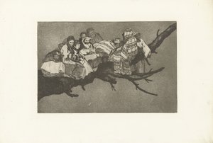 Belachelijke dwaasheid door Francisco de Goya