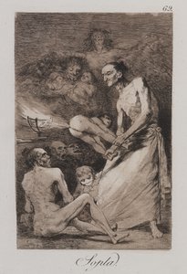 Blaas (Sopla) door Francisco de Goya