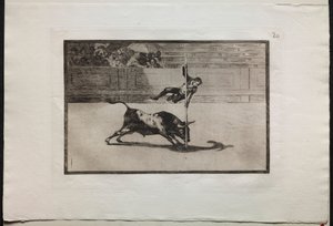 Stierengevechten: De Behendigheid en Durf van Juanito Apinani in de Ring in Madrid, 1876