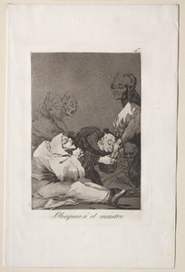 Caprichos: Een geschenk voor de meester door Francisco de Goya