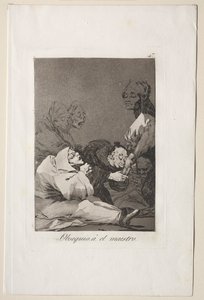 Caprichos: Een geschenk voor de meester door Francisco de Goya