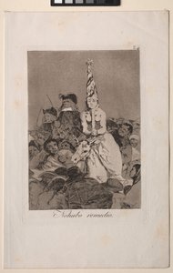 Caprichos: Er kon niets aan gedaan worden door Francisco de Goya