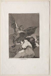 Caprichos: Roddelblazers door Francisco de Goya