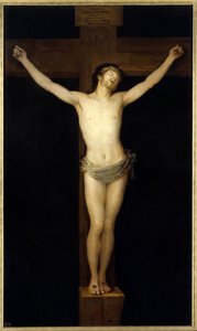 Christus gekruisigd Schilderij door Francisco de Goya (1746-1828) 19e eeuw door Francisco de Goya