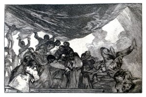 Heldere Fantasie, 1819-1823 door Francisco de Goya