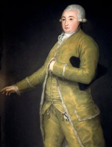 Graaf François de Cabarrus (Francisco de Cabarrus) door Francisco de Goya