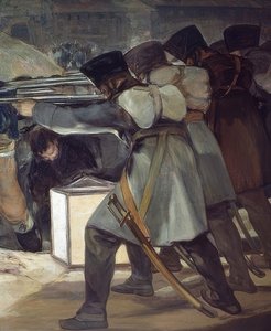 De 3e mei 1808 (Executie van opstandige straatvechters). 1814 (detail)