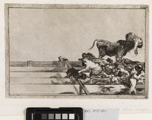 Vreselijke gebeurtenissen op de voorste rijen in de arena van Madrid en de dood van de burgemeester van Torrejon