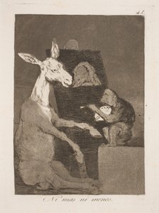 Noch meer noch minder door Francisco de Goya
