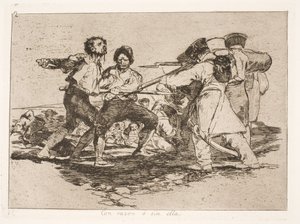 De verschrikkingen van de oorlog door Francisco de Goya