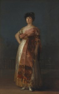 La Tirana door Francisco de Goya