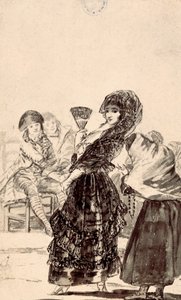 Los caprichos: "Moge God haar vergeven, ze was haar moeder" door Francisco de Goya