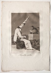 Ochenta Caprichos: Aquellos Polbos, 1793-1798 door Francisco de Goya
