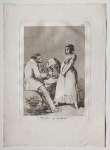 Ochenta Caprichos: Het is beter om lui te zijn door Francisco de Goya
