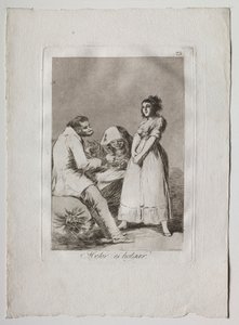Ochenta Caprichos: Het is beter om lui te zijn, 1793-1798 door Francisco de Goya