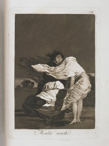 Plaat uit Los Caprichos, 1797-1798