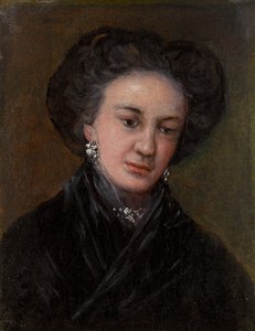 Portret van de actrice Rita Luna door Francisco de Goya