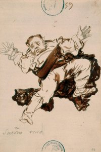 Vreemde droom door Francisco de Goya