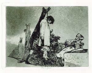 Tampoco Noch dit. Plaat 36 uit De Rampen van de Oorlog Los Desastros de la Guerra, 1810-1820