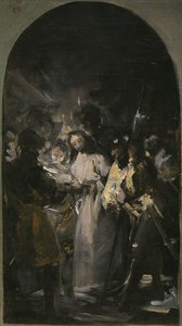 De arrestatie van Christus, 1798 door Francisco de Goya