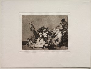 De verschrikkingen van de oorlog: En ze zijn als wilde beesten door Francisco de Goya