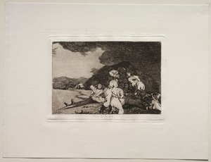 De verschrikkingen van de oorlog: Het dient je goed door Francisco de Goya