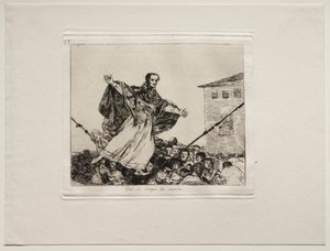 De verschrikkingen van de oorlog: Moge het koord breken door Francisco de Goya
