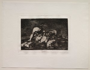 De verschrikkingen van de oorlog: Noch deze ook niet door Francisco de Goya