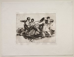 De verschrikkingen van de oorlog: Terecht of onterecht door Francisco de Goya