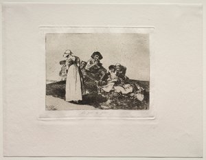 De verschrikkingen van de oorlog: Het ergste is bedelen door Francisco de Goya