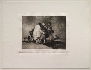 De verschrikkingen van de oorlog: Er was niets aan te doen en hij stierf door Francisco de Goya