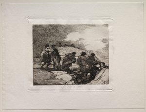 De verschrikkingen van de oorlog: Ze weten de weg niet door Francisco de Goya