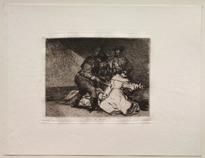 De Verschikkingen van de Oorlog: Dit Is Slecht door Francisco de Goya