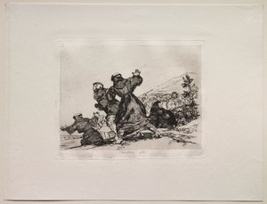 De Verschikkingen van de Oorlog: Dit Ook door Francisco de Goya