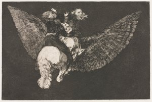 De spreekwoorden: Vliegende dwaasheid, 1864