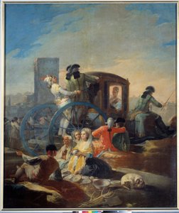 De bordenverkoper door Francisco de Goya
