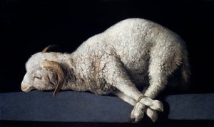 Agnus Dei door Francisco de Zurbaran