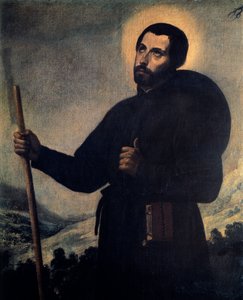 Sint Franciscus Xaverius (1506-1552) door Francisco de Zurbaran