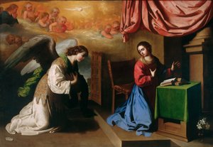 Annunciatie door Francisco de Zurbaran
