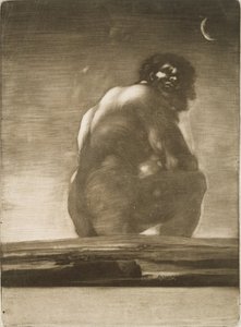 Zittende Reus door Francisco de Goya