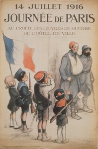 Journée de Paris. 14 juli 1916, 1916