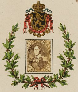 Leopold I door Franck (François Marie Louis Alexandre Gobinet de Villecholles)