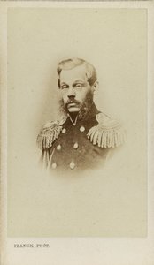 Portret van Graaf Dmitry Alekseyevich Milyutin 1816-1912