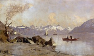 Saint-Saphorin und die Waadtländer Voralpen