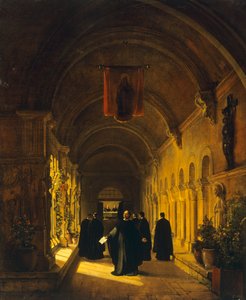 Abelard in het klooster