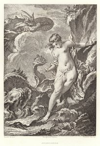Andromeda door Francois (after) Boucher
