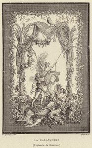 De Schommel door Francois (after) Boucher