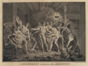 Nachtelijke bijeenkomst van Adamieten