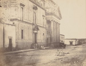 [Klooster in La Cruz], 1867 door Francois Aubert